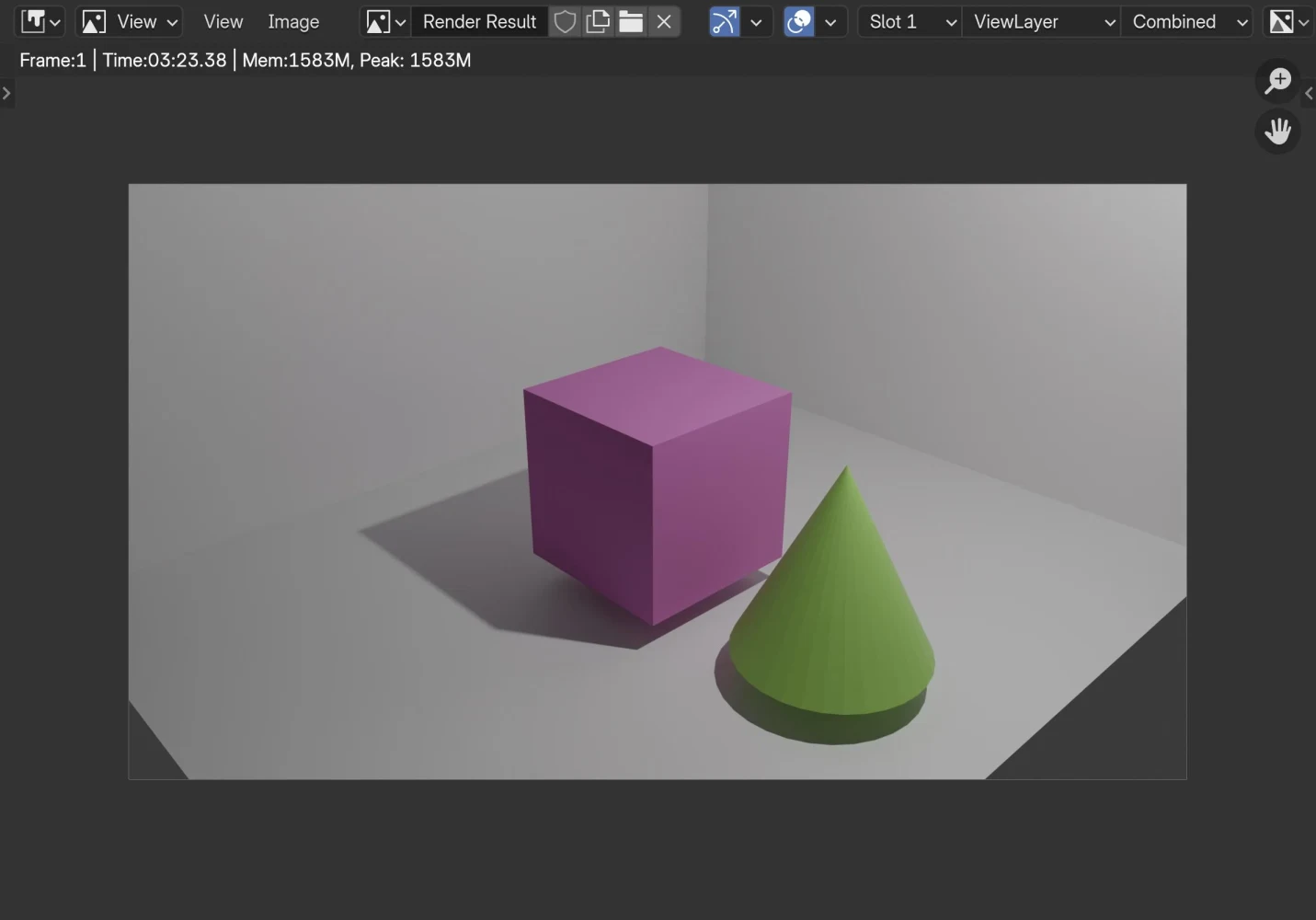 Cycles renderer (GPU, 4096 samples)