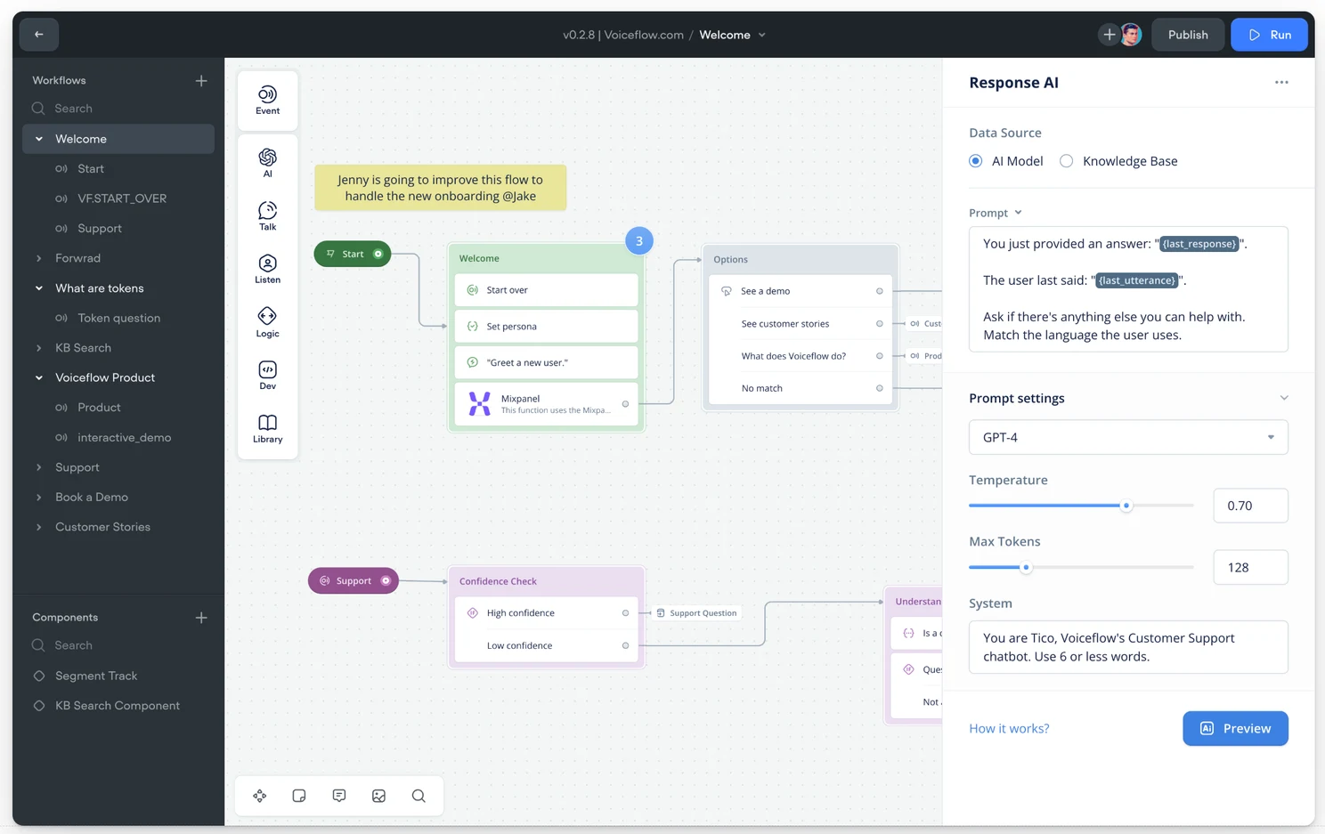 How to build an AI app using no-code solution? — project image