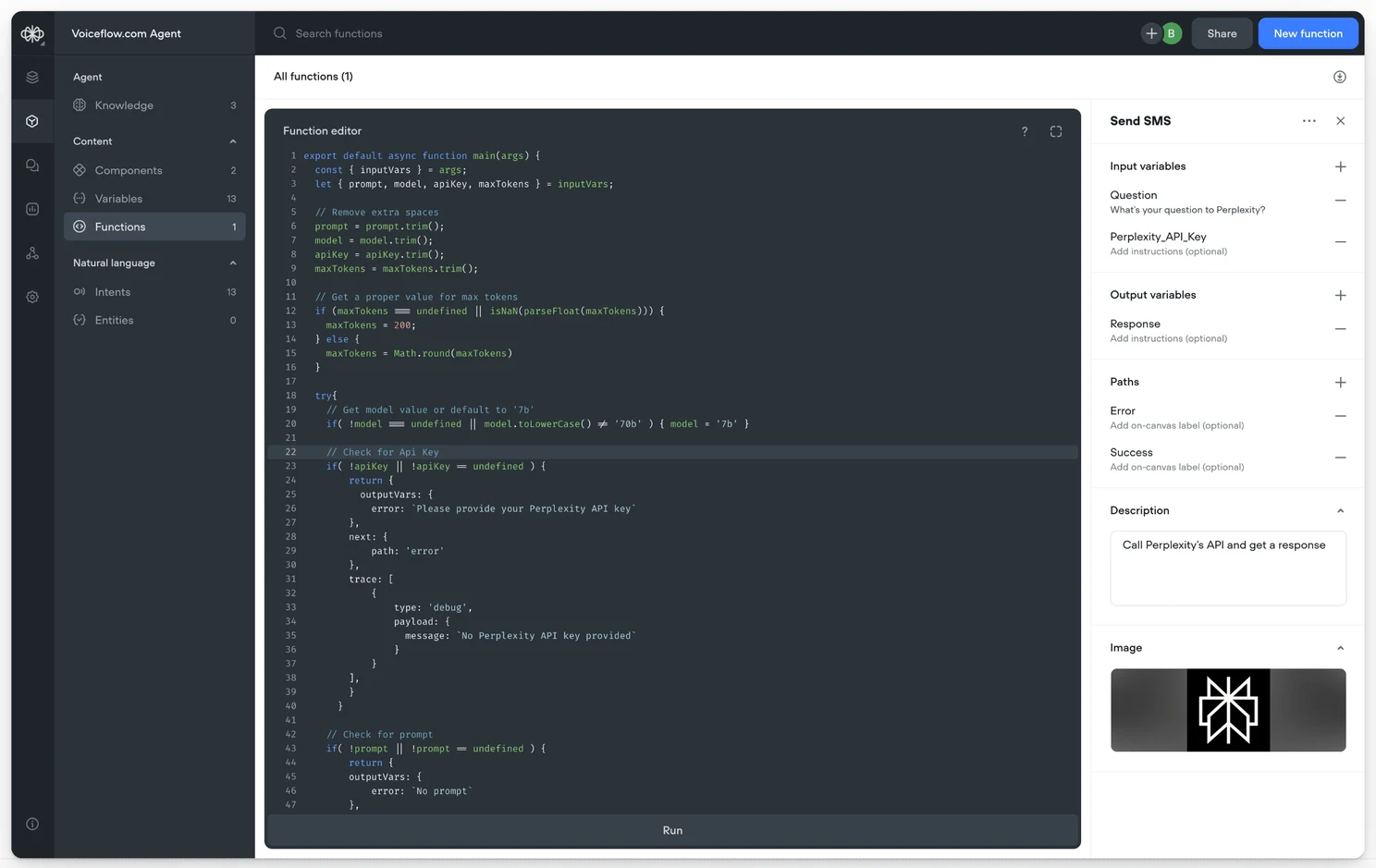 How to build an AI app using no-code solution? — project image