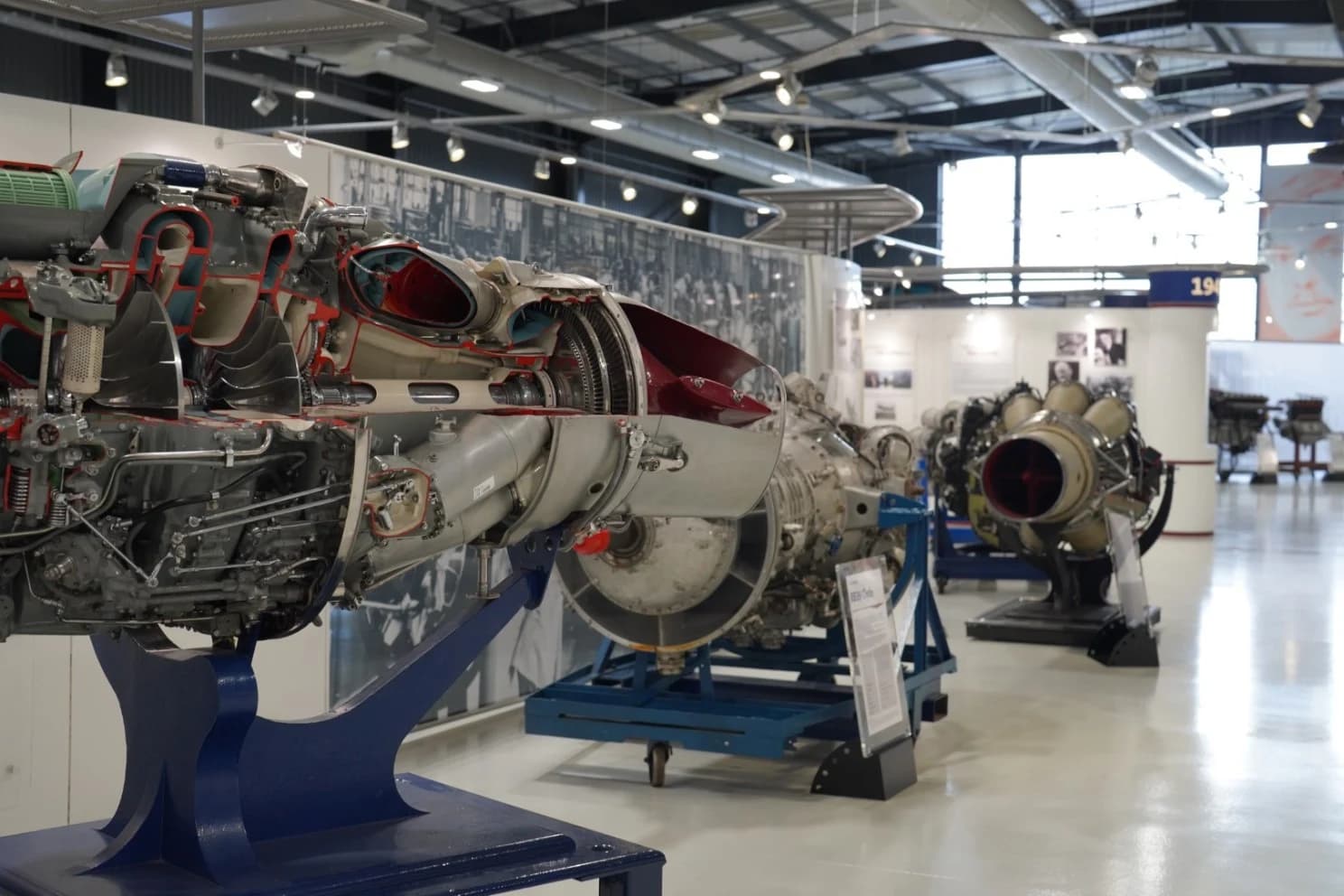 First jet engines