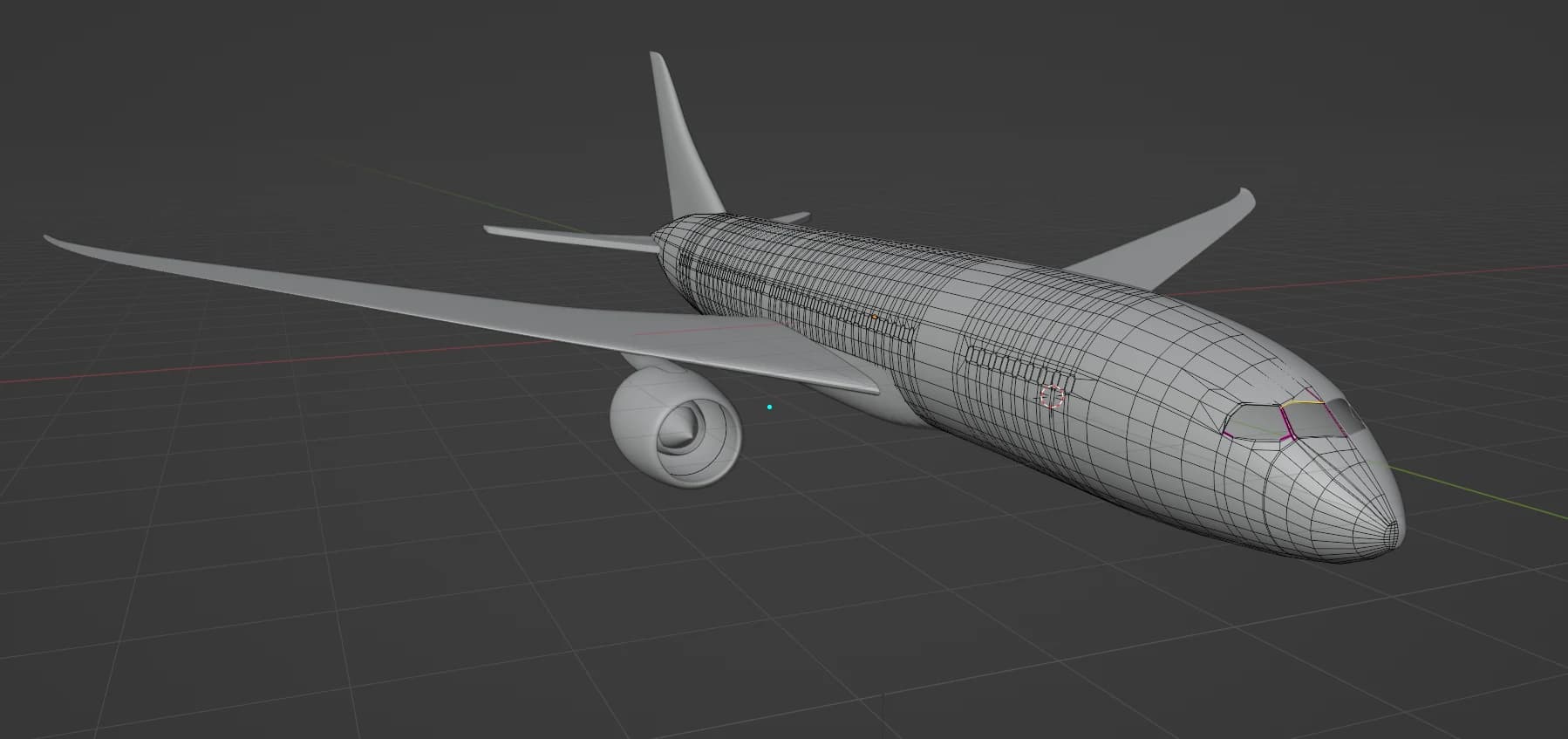 Topology of a fuselage
